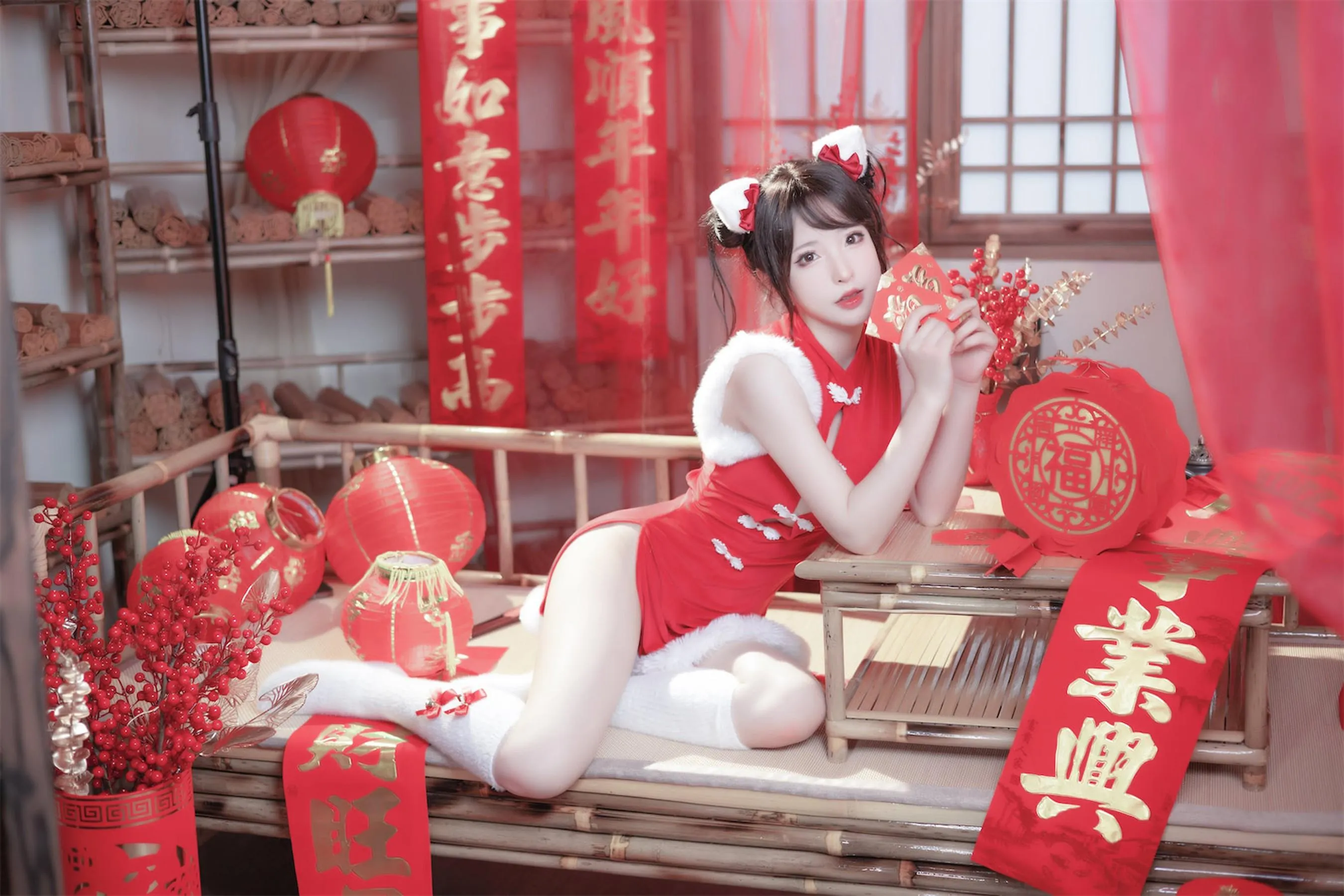 清水由乃 – NO.45 2023新年旗袍 [77P]插图1